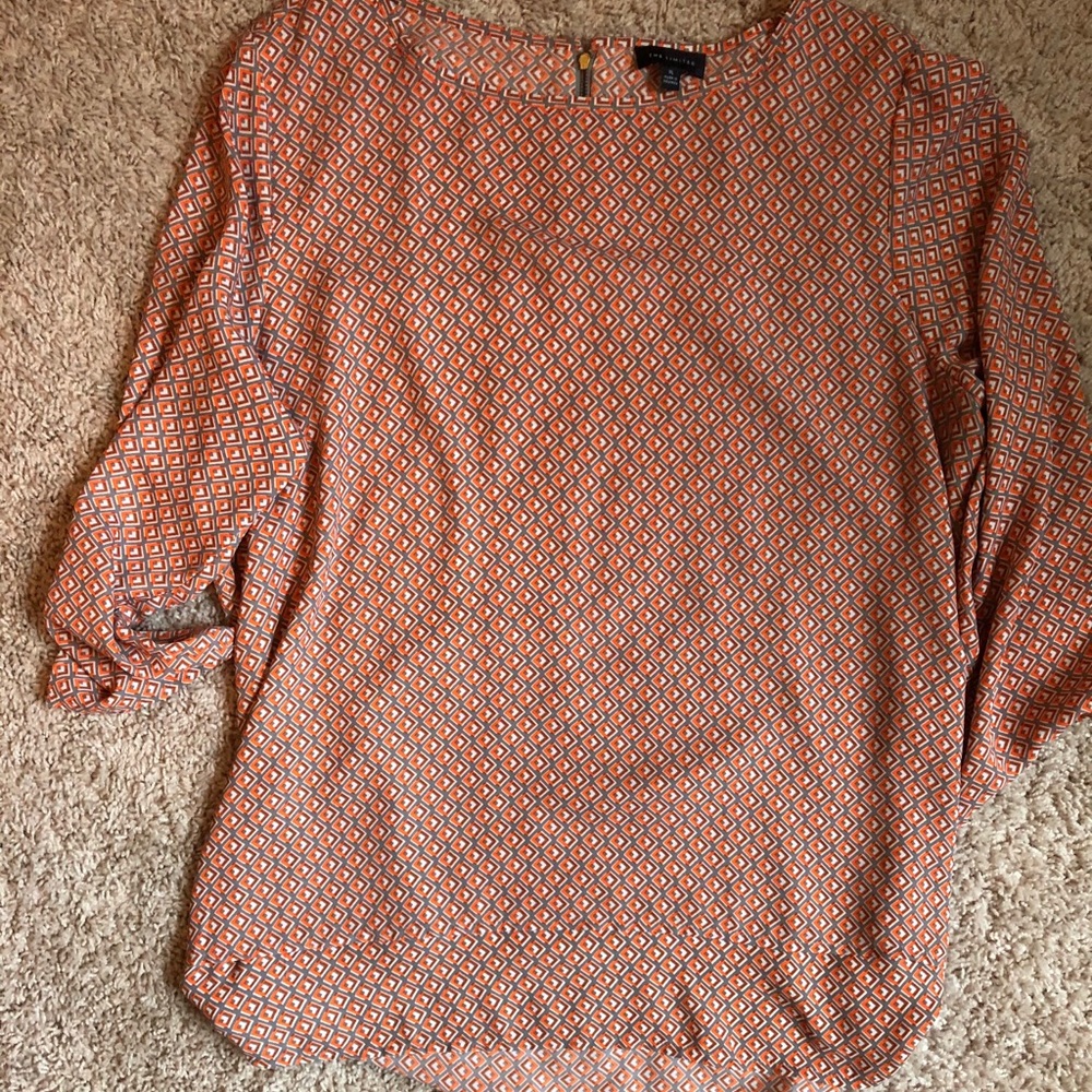Orange Blouse